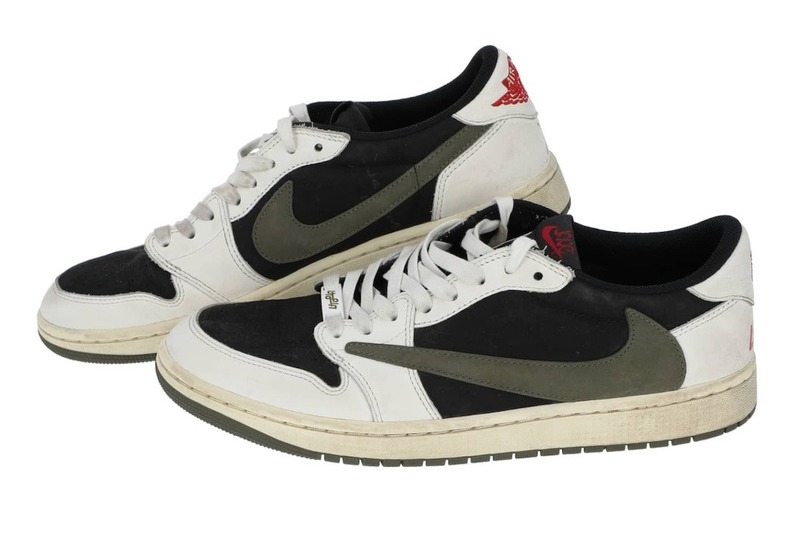 Travis Scott's worn Air Jordan 1 Low from the Rolling Loud Festival